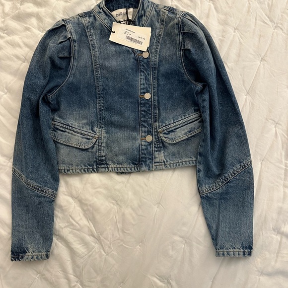 New with tags Ba&sh denim jacket size XS - Picture 2 of 7